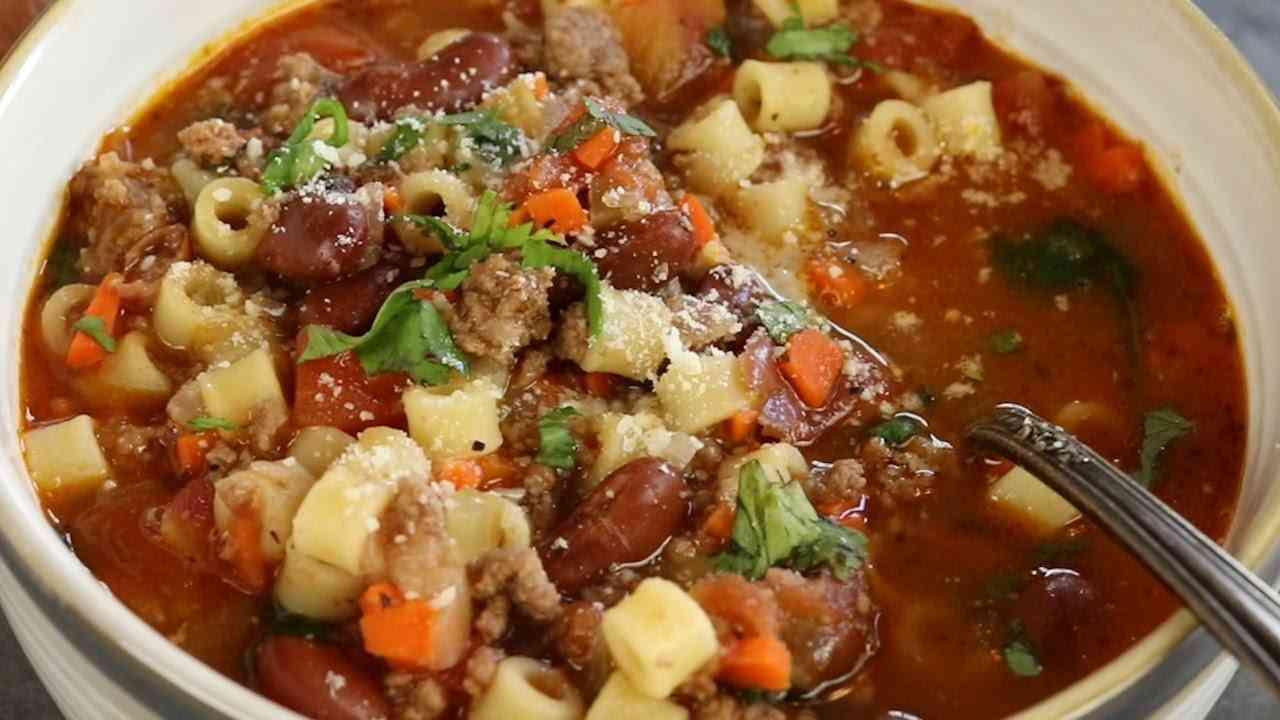 Stanley Tucci’s Pasta Fagioli – Hearty Italian Comfort Soup